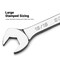 Capri Tools 38 Angle Open End Wrench, 30Deg and 60Deg Angles, SAE CP11935 - alternate 4